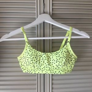 TRIANGLE PRINT SPORTS BRA